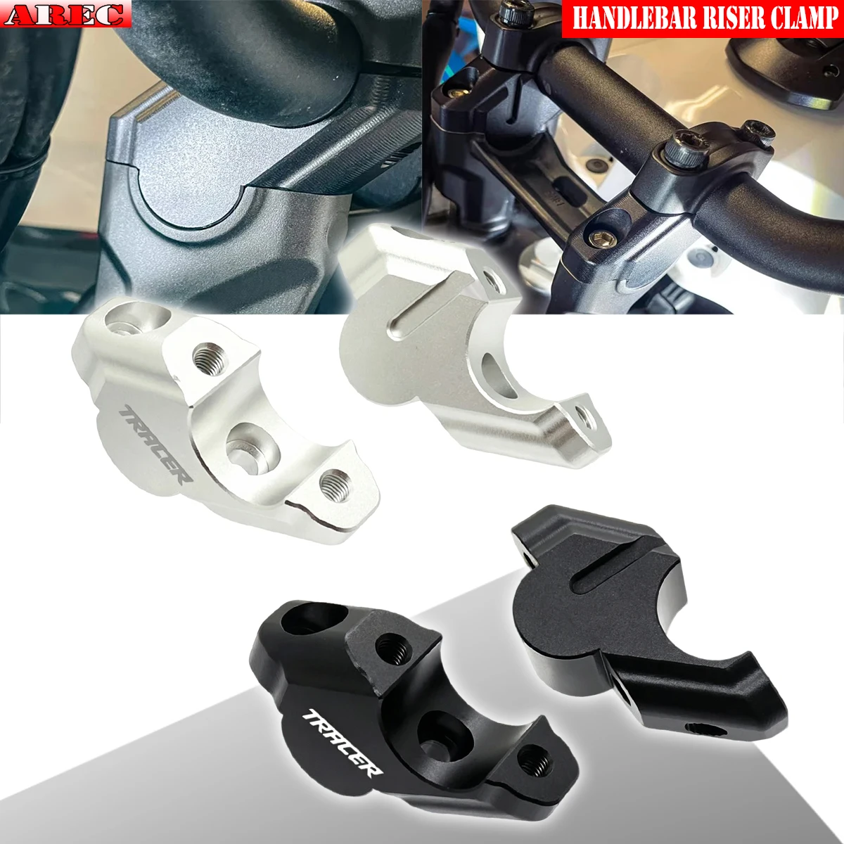 Motorcycle Handlebar Riser Clamp FOR Yamaha TRACER9 TRACER 9 GT Tracer 9 2021-2025 Extension Adapter Handle Bar Mount Extender