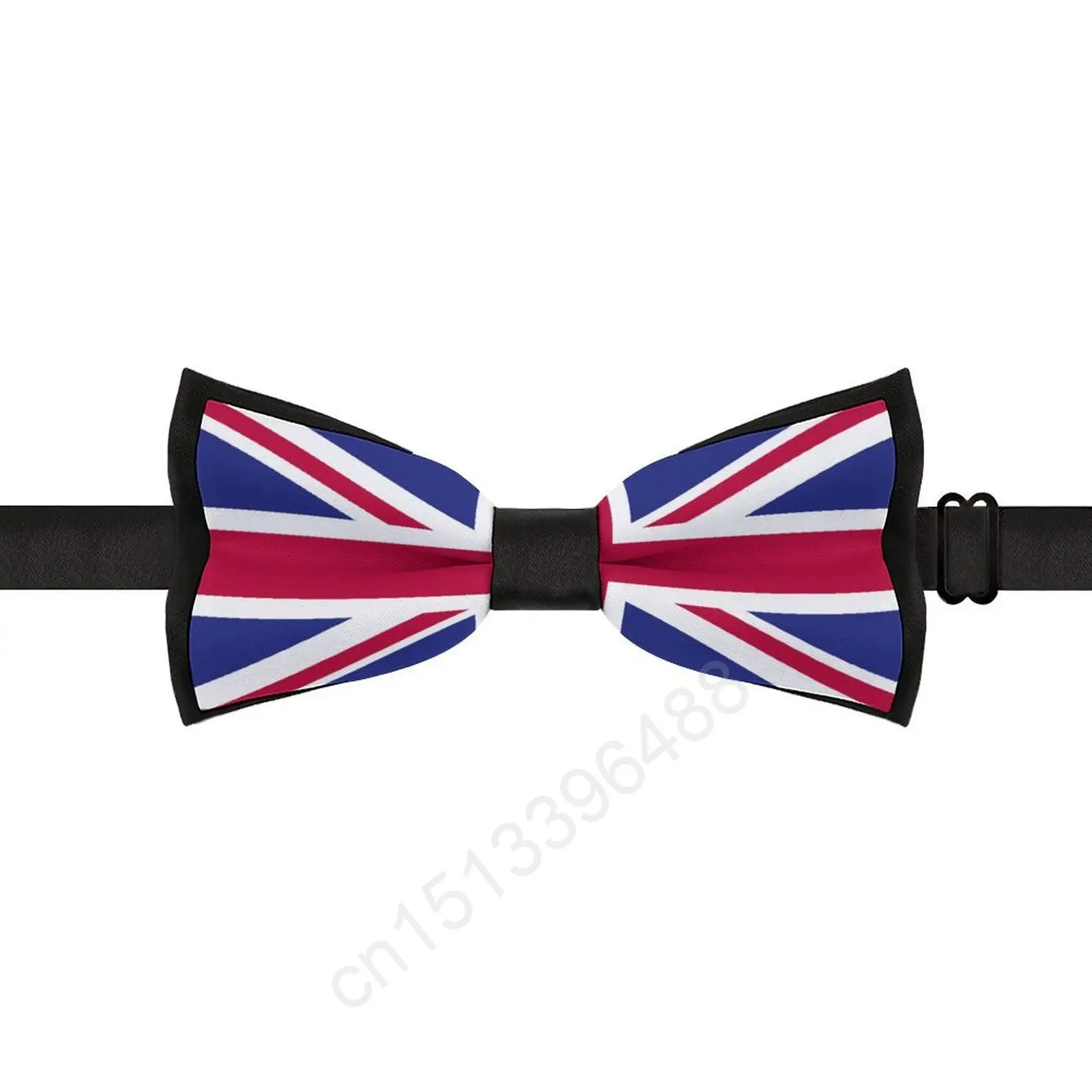 

Галстук-бабочка из полиэстера с флагом Великобритании для мужчин, модные повседневные мужские галстуки-бабочки, галстук для свадебной вечеринки, костюмы, галстук
