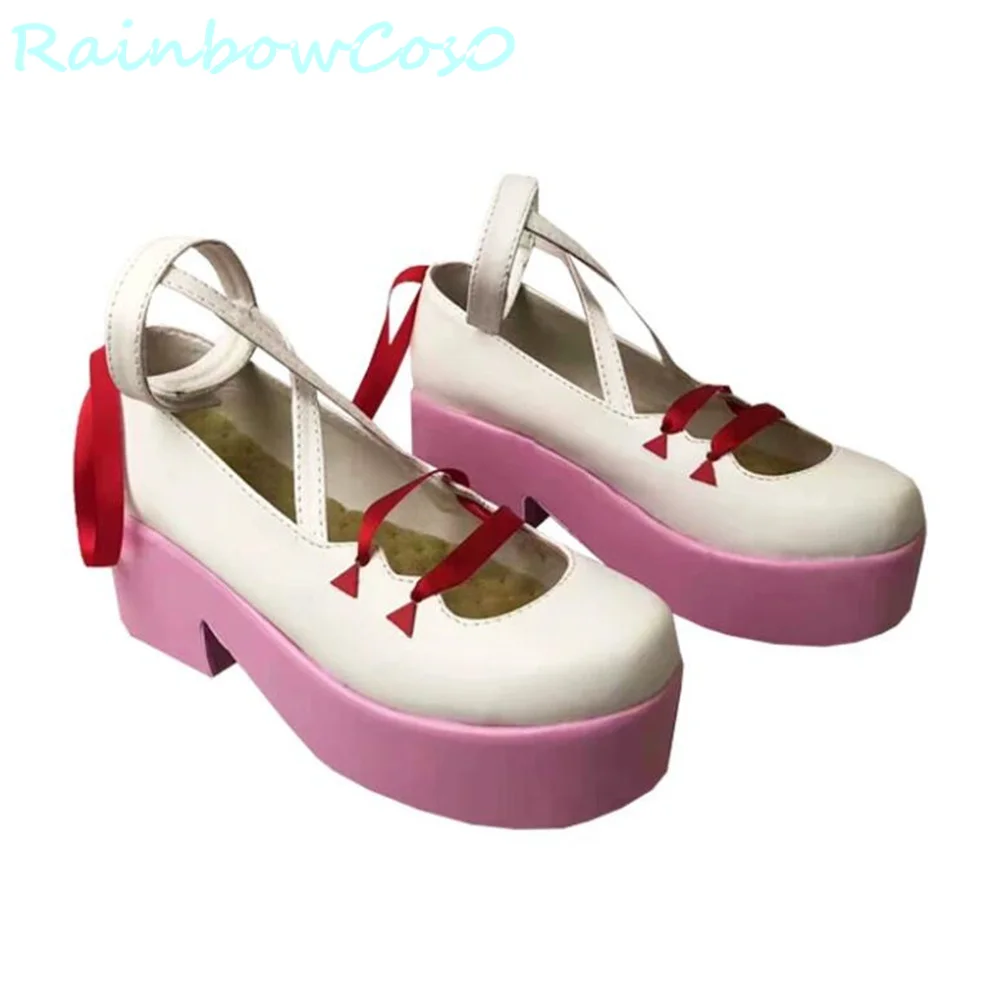 Eyjafjalla Adele Naumann Arknights تأثيري أحذية الأحذية لعبة أنيمي هالوين عيد الميلاد RainbowCos0 W3467