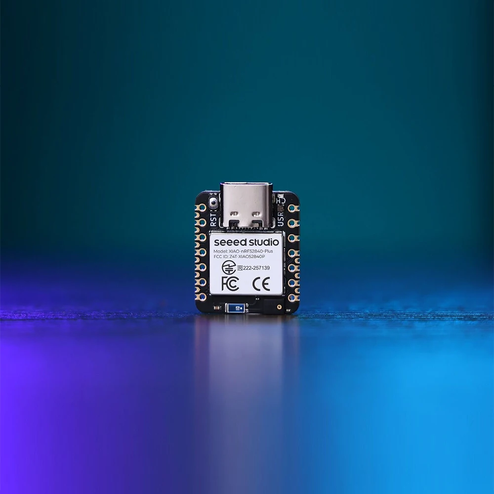 Seeed XIAO nRF52840 Sense Plus - لوحة Bluetooth 5.0 AIoT، IMU وMic، NFC، TensorFlow Lite