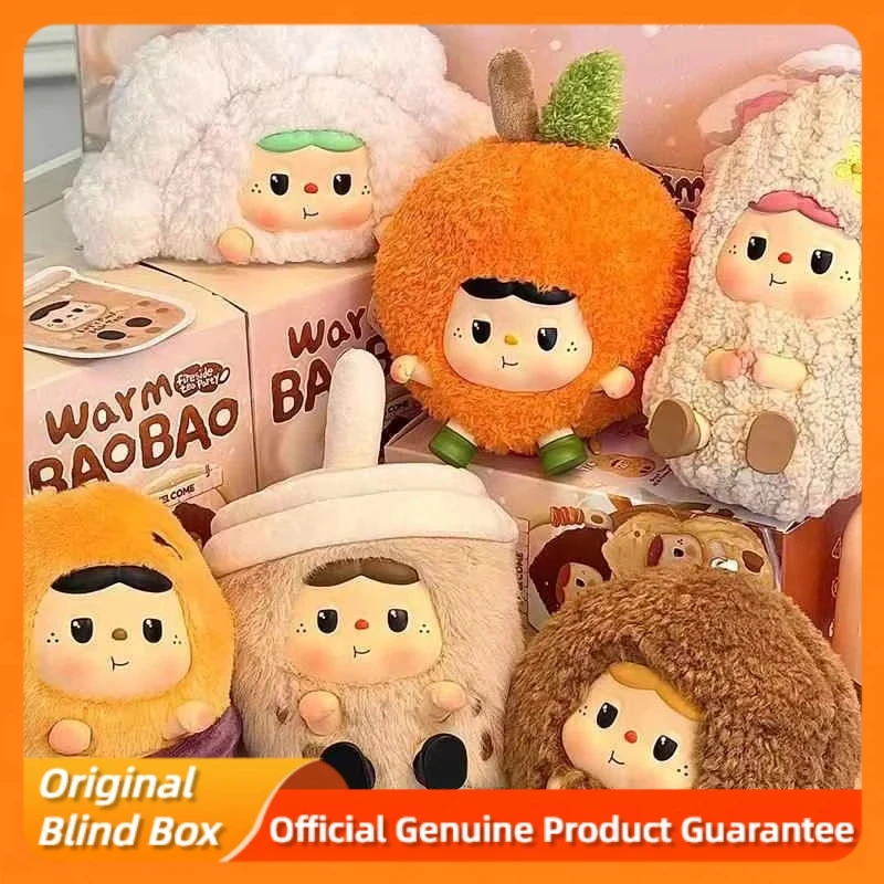 

Genuine Warm Baobao Fireside Tea Party Series Vinyl Blind Box Handmade Trendy Cute Decoration Mystery Box Gift Girl Birthday