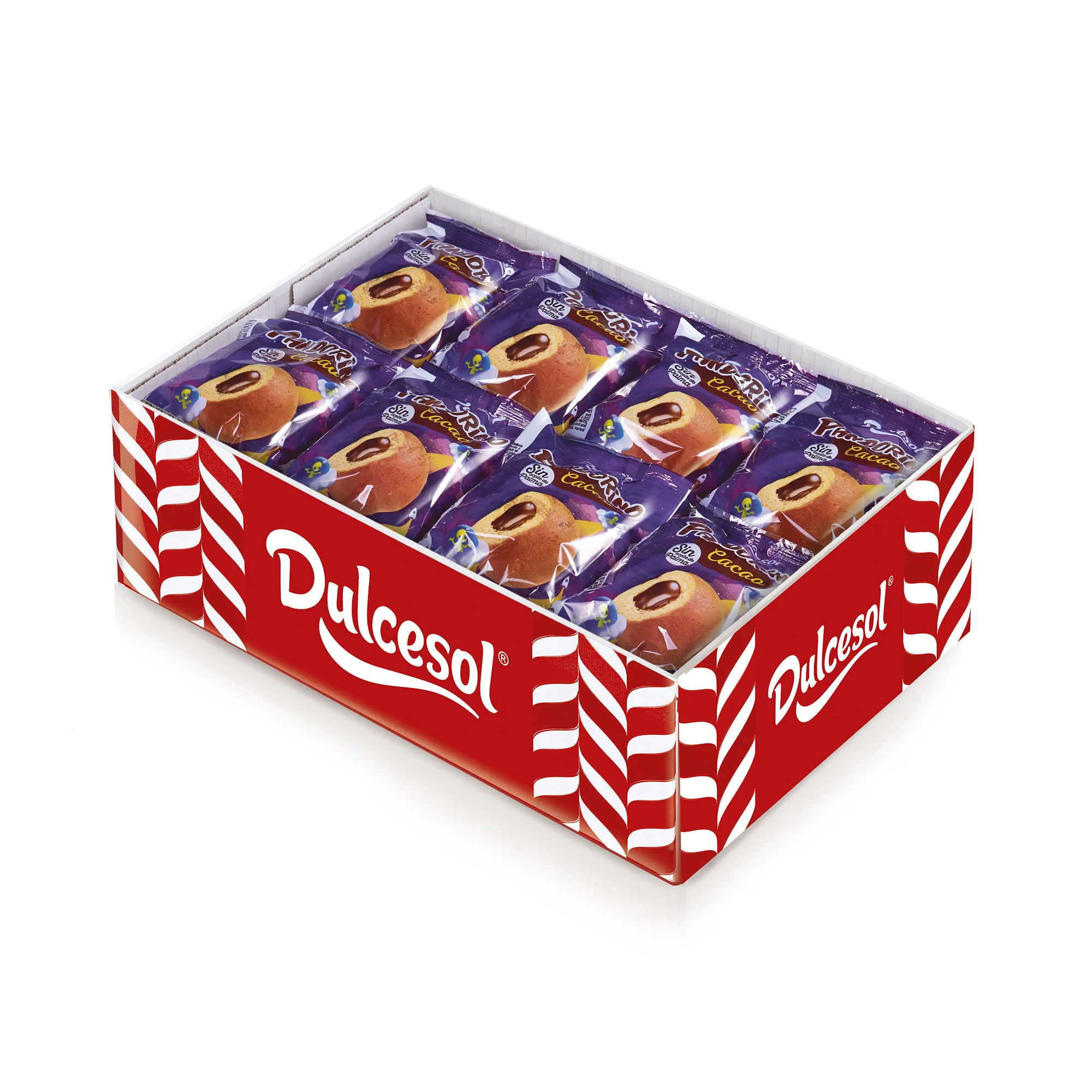 Pandorinos Dulcesol - Caja 24 Pandorinos de Chocolate - Pandorinos 1,08 kg. Pandorinos Rellenos de Cacao