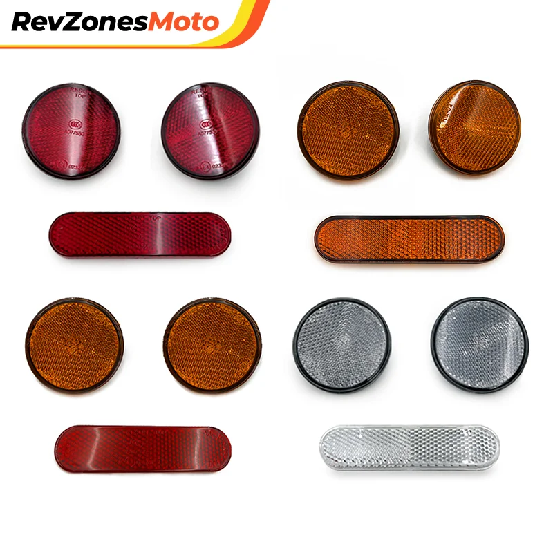 لفيسبا سبرينت 150 بريمافيرا 150 طقم عاكس سلامة الدراجة النارية الجانب الخلفي لوحة عاكسة تكلم غطاء ليلة ركوب الملحقات