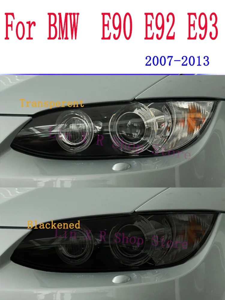 For BMW M3 E90 E92 E93 2012 TPU Car Exterior Headlights Anti-Scratch Protective Film Headlamps Repair Sticker Accessories Refit