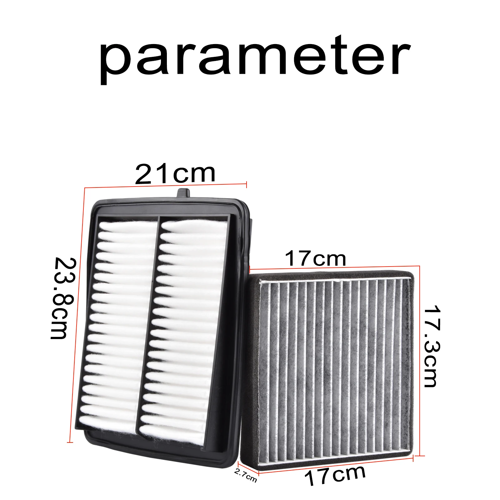 Interior Replacement For Suzuki Jimny JB64 JB74 2019-2021 Car Air Filter Air Conditioning Filter Activated Carbon Particles