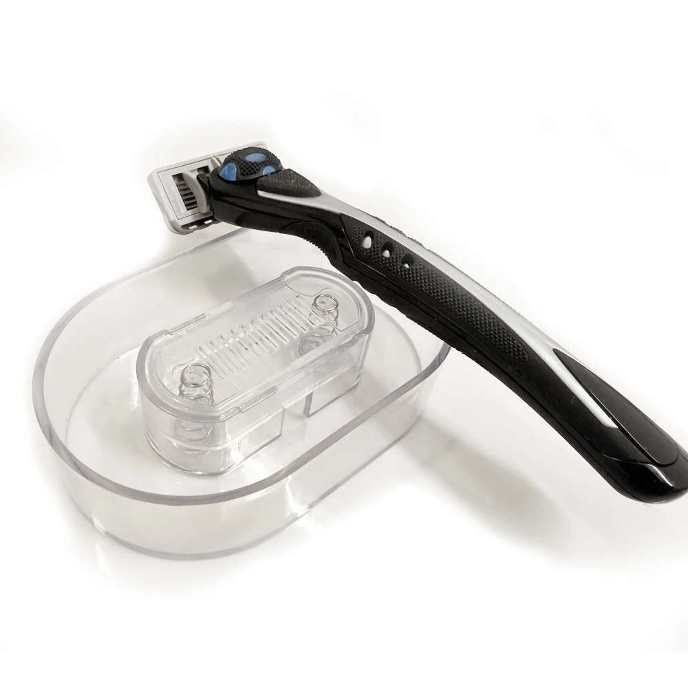 Shavcooo RW100 Cartridge Razor Rinser Portable Shaver Cleaner Manual Pressing Razor Washer Innovative Shaver Accessories