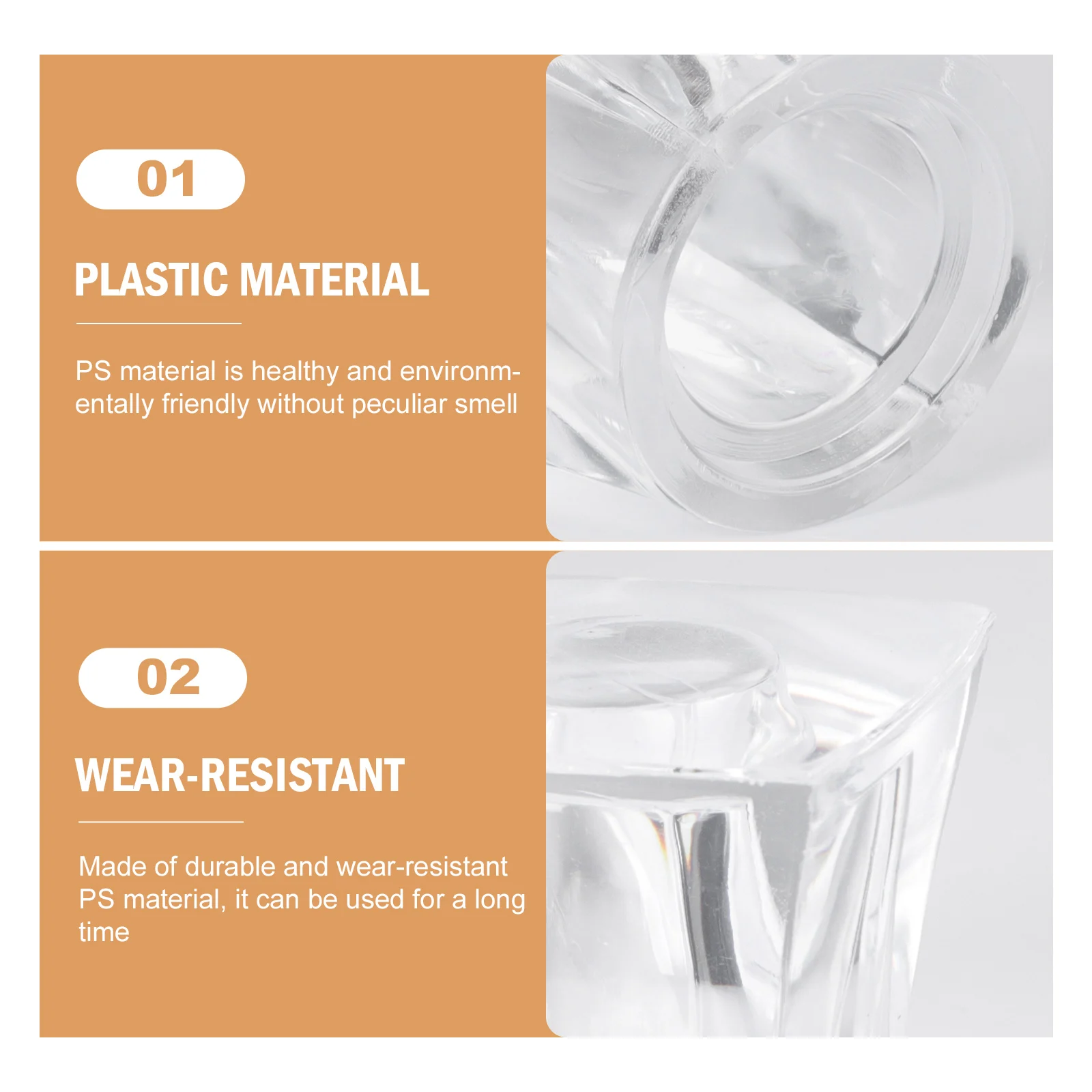 

10Pcs Bayonet Bottle Installation Tools Pressing Mold Plastic Nozzle Tool Easy Use Durable Nozzle Supplies Installation Tool