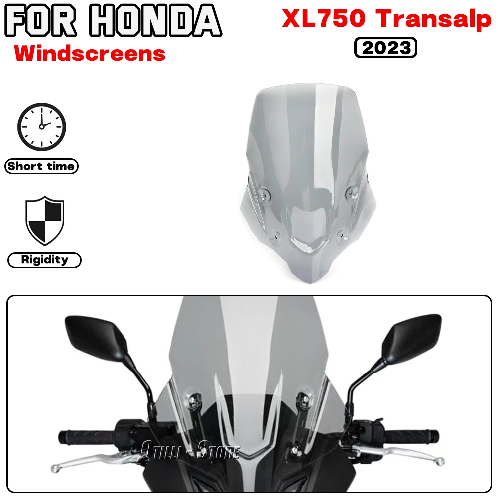 

For Honda XL750 Transalp 2023 Motorcycle accessories Windscreens Windshield Wind Deflectors Wind Spoiler Cover