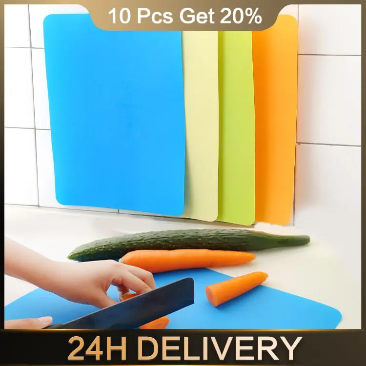 

Прочная легко моющаяся Гигиеничная Гибкая Антибактериальная разделочная доска для домашнего приготовления, революционный подвесной дизайн, мягкая