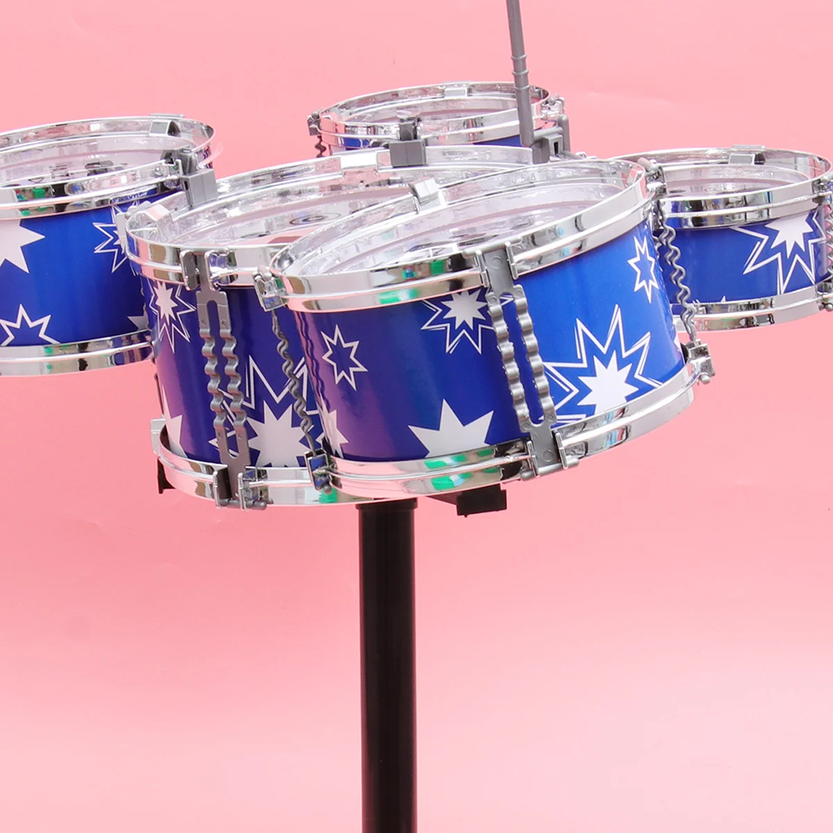 Batteria giocattolo per bambini per strumenti musicali Giocattoli jazz Dropshipping Set Bambino blu