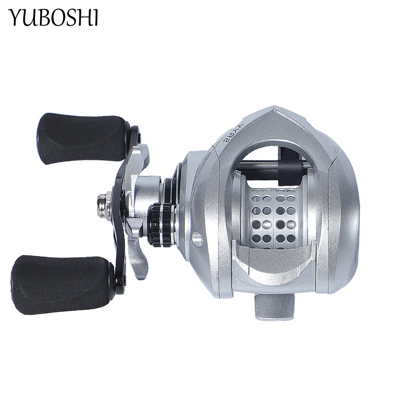 

Newest 8kg Max Drag Aluminum Spool Rock Fishing Reel 10+1bb Freshwater Trout Baitcasting Reel Fishing Tools