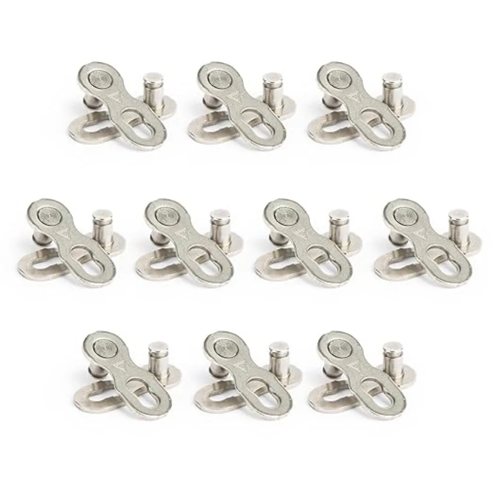 AliExpress 10 Pieces Bicycle Missing Link 6/7/8/9/10/11 Speed Bicycle Chain Link Bike Quick Missing Link Connectors Repair Accessories
