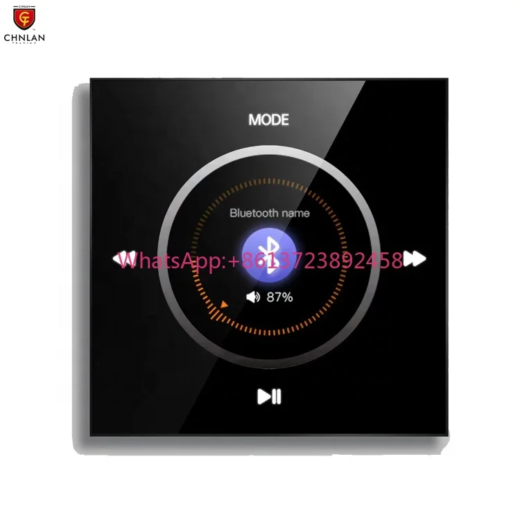 Bluetooths Wall Sound Music Controller With USB/TF Card 2x25W 4x25W in Wall Amplifier