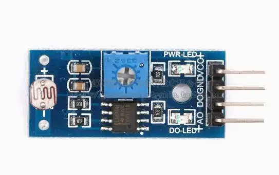 Photo Resistor Sensor Module 3.3-5V Wide coltage LM393 Comparator Digital Light Intensity Detection for APM PIX flight control