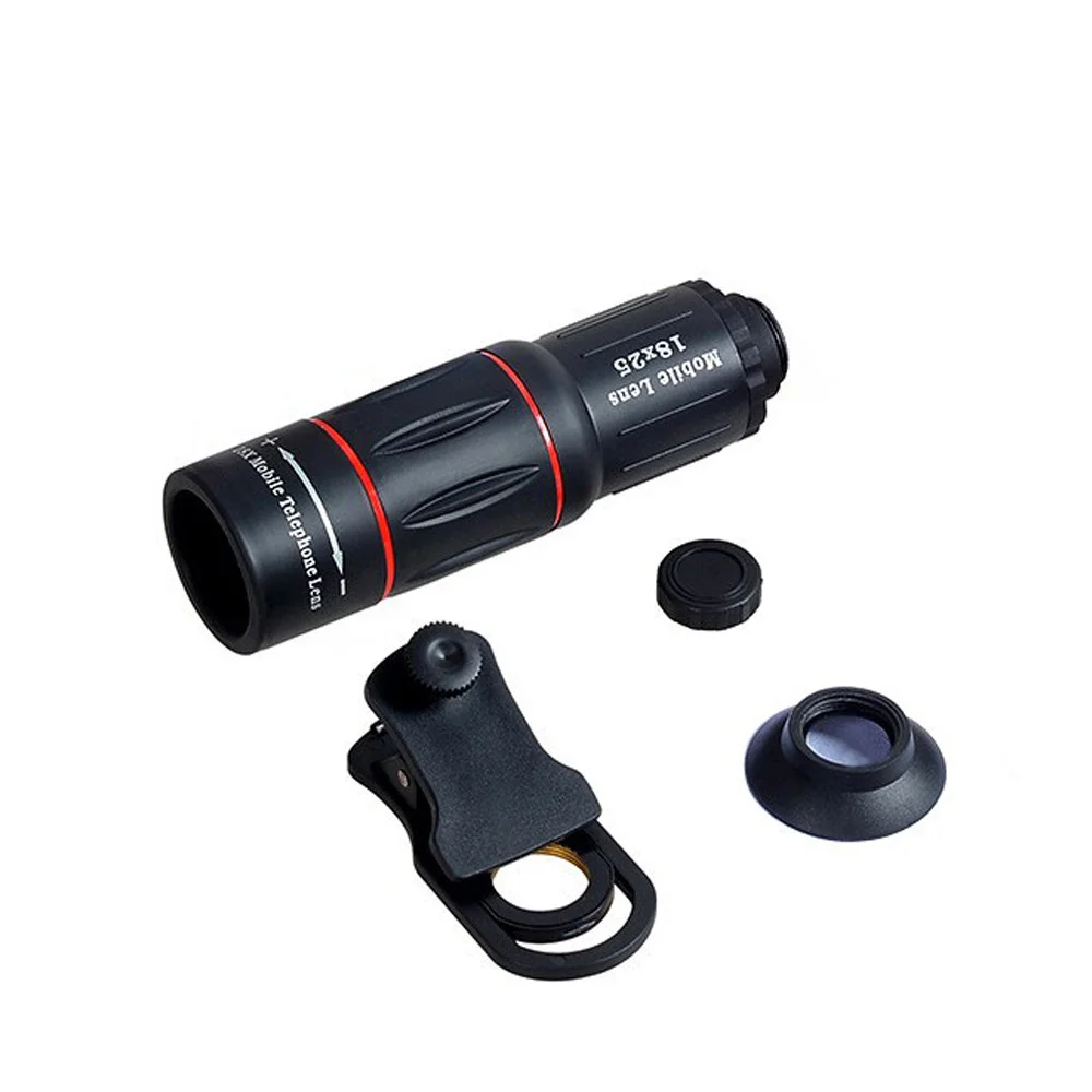 18x telephoto phone lens set, concert telephoto lens, outdoor rangefinder, telephoto lens