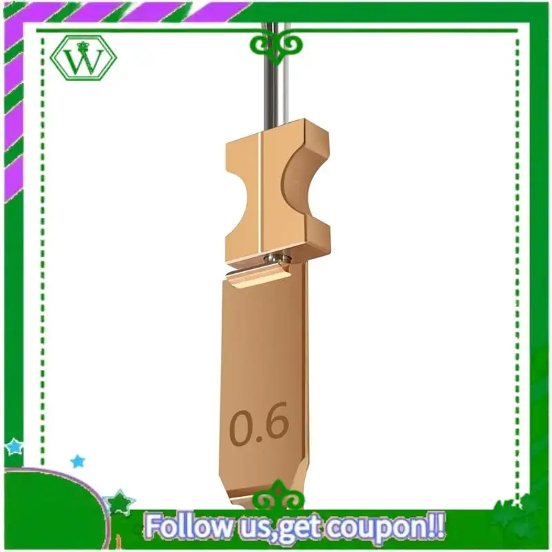 

ABIK-High-Speed 0.6Mm All-Metal Nozzle Hotend Kit For Flashforge AD5X 3D Printer, 2X Fast Print Speed