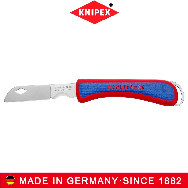 

KNIPEX Folding Knife Universal Durable Knife Knives Folding Knife Benchmade Electrician's Stripper 162050SB