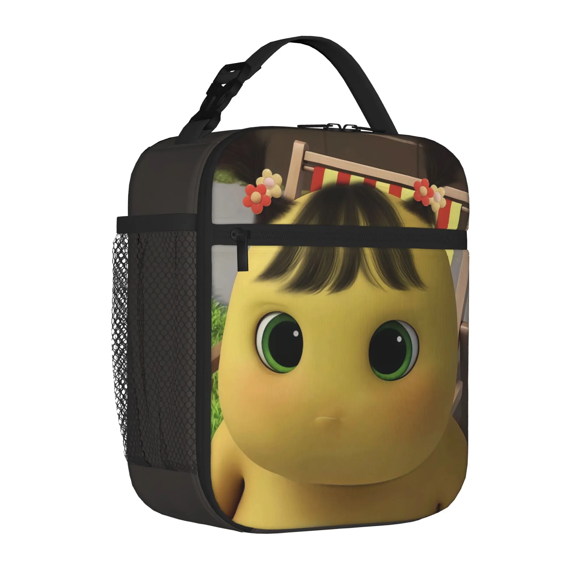 1 Piece Portable Lunch Container chubby dragon Zipper Closure Durable Pocket Nailoong For Lunch Box Bag