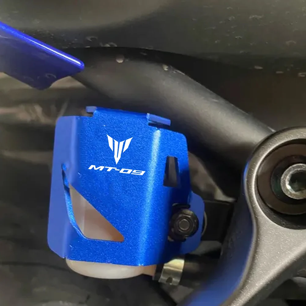 

For Yamaha MT09 mt09/FZ09 2014 2015 2016 2017 2018 2019 2020 Motorcycle Rear Brake Fluid Reservoir Cap Cover Guard Protector