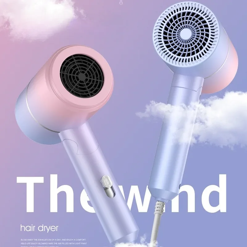 Folding Hairdryer With Carrying Bag Hot Air Anion Hair Care For Home MIni Travel Hair Dryer Blow Drier Portable Hair Brush Dryer