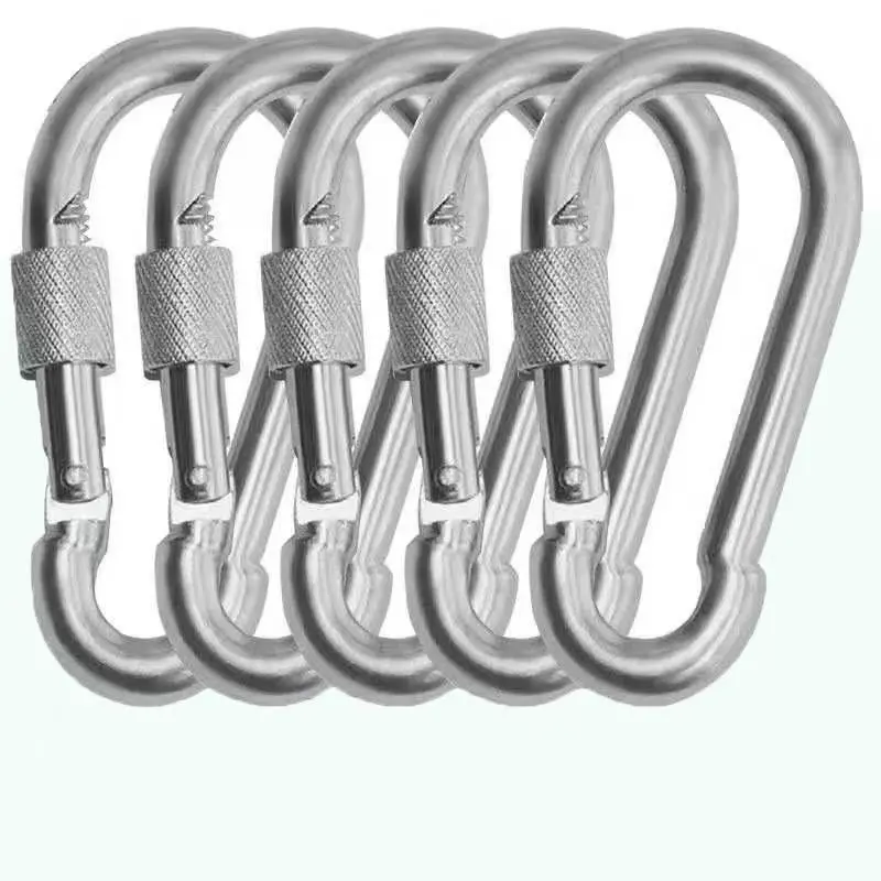 Nut safety buckle, safety card buckle, bolt, cow lock buckle, spring climbing buckle, lifting ring, iron ring buckle, dog chain