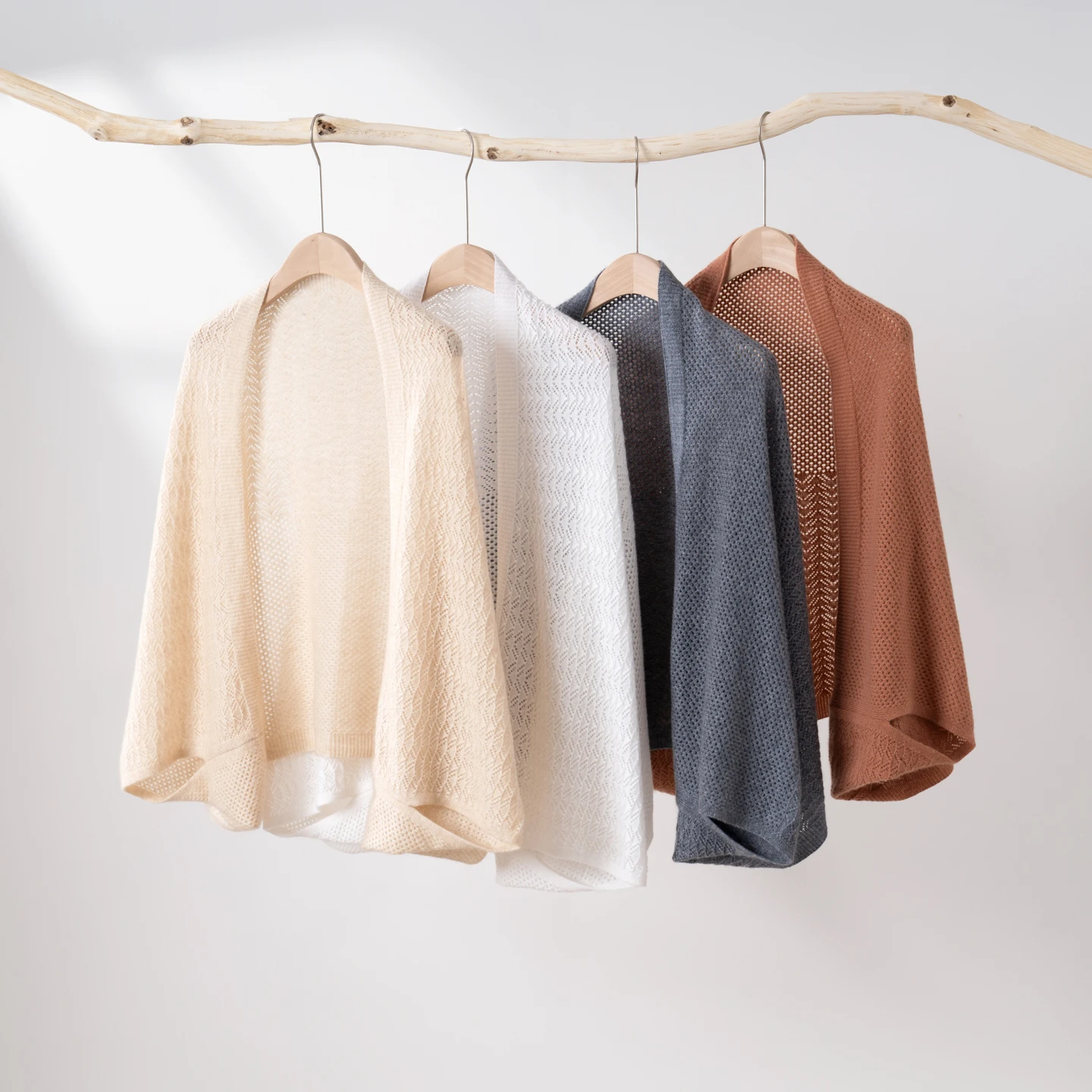 MERRILAMB 100% Quality Cashmere Women's Knitted Shawl Scarf Soft Knitwear Cardigan Cloak Wraps Shoulder Neck Protect Pashmina