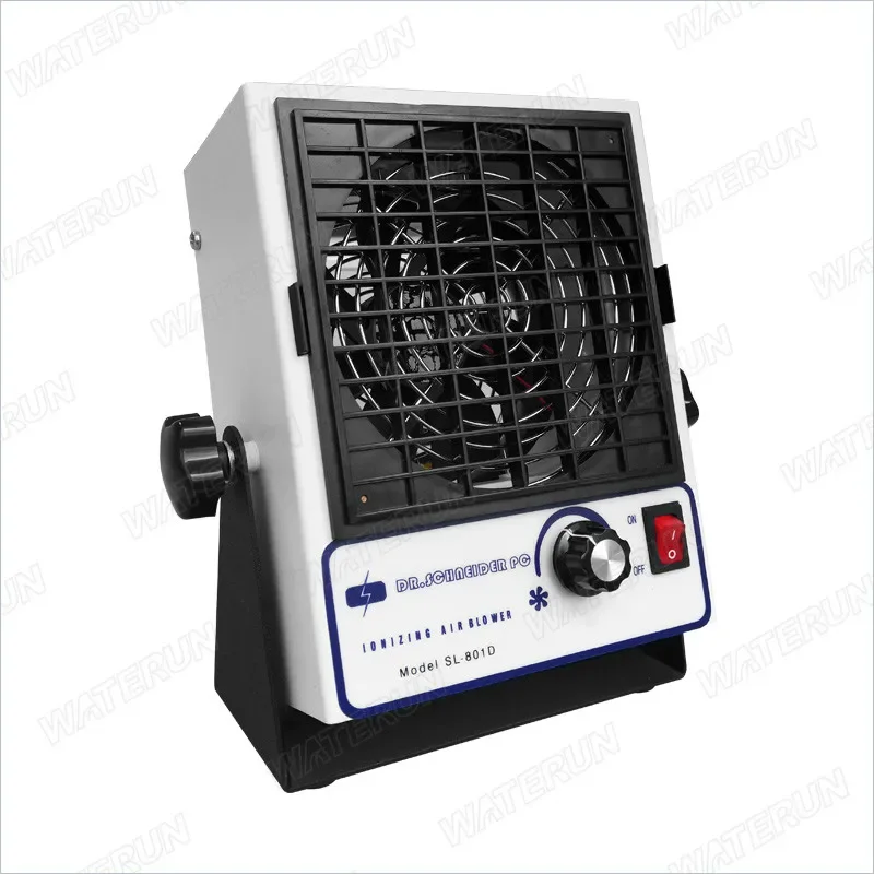 Good quality Electrostatic Industrial Static Eliminator Warm SL-801D Air Blower Ionizer with Warning Function