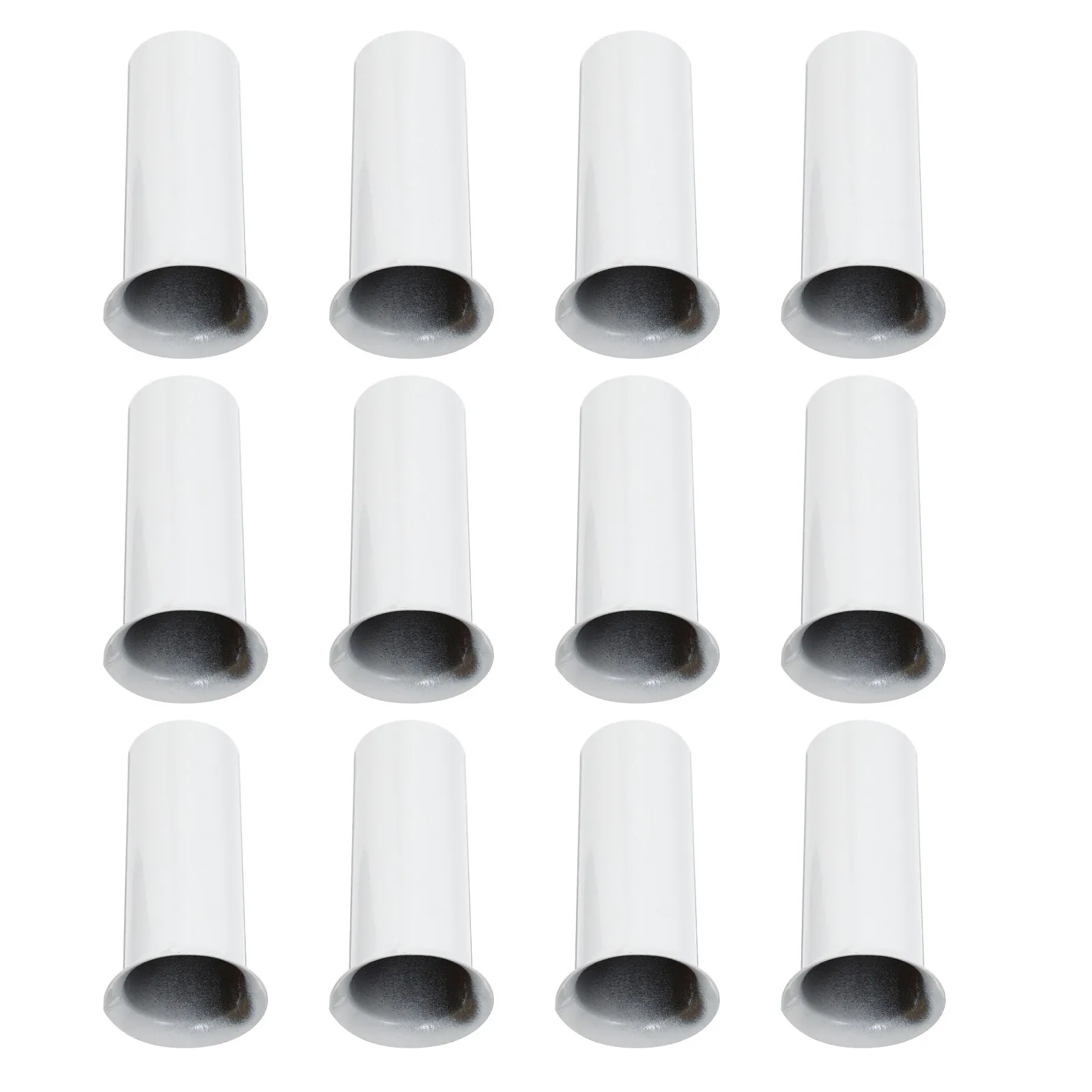 

12Pcs Crystal Chandelier Lamp Holder Covers Thick Lightweight Lamp Base Sleeves Long Service Life Lighting Accessories