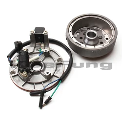 Motorcycle Ignition Magneto Stator Flywheel For YINXIANG YX140 YX 140cc 1P56FMJ W063 Engine BSE Kayo SDG SSR Dirt Pit Bike