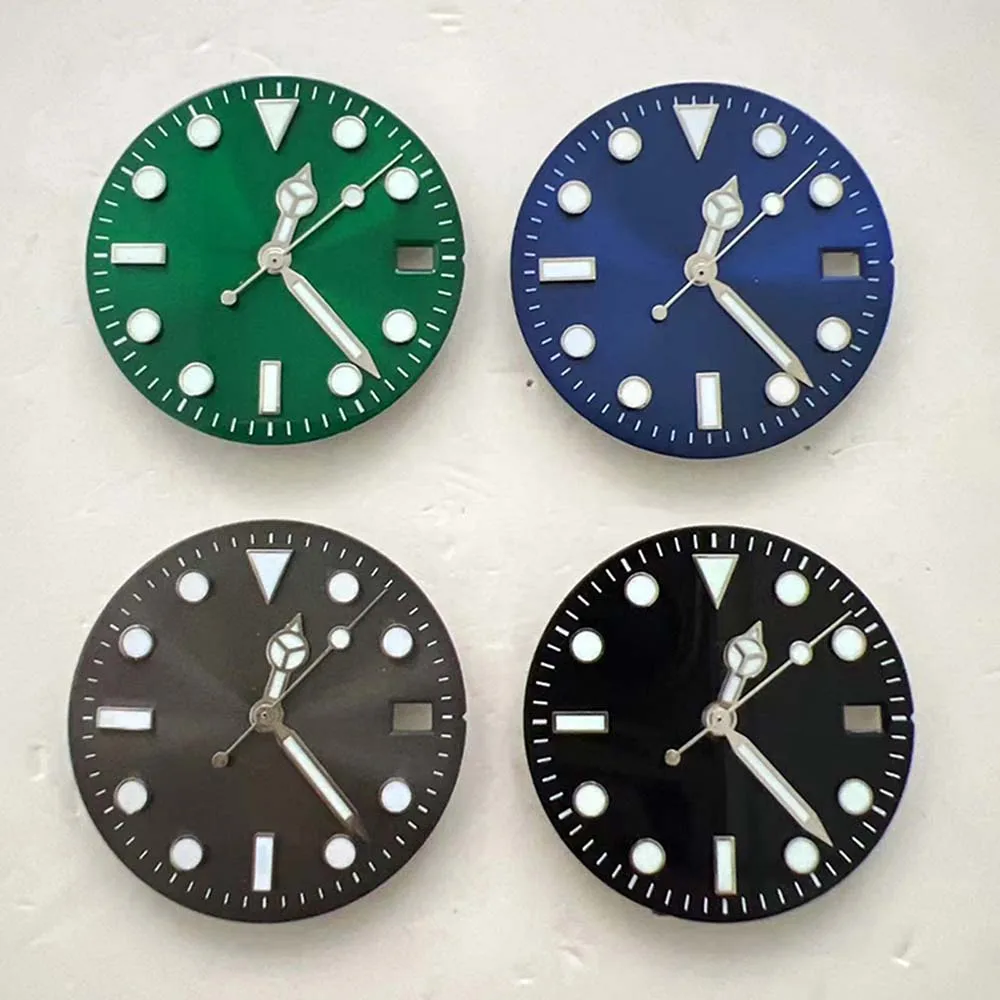 

NH35 Dial 29mm Blue Luminescent Dial Hands for NH35 Movement Parts Mechanical