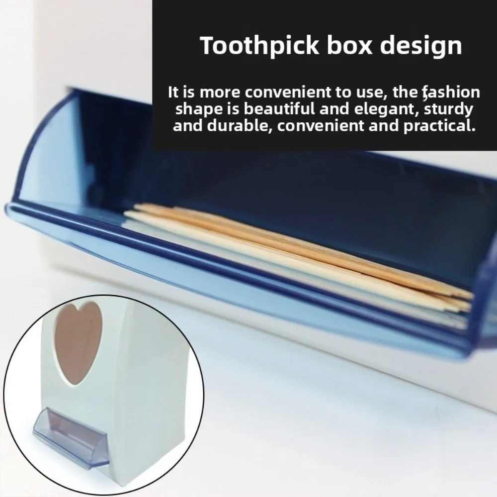 

Creative Multi-Functional Napkin Holder Non-slip Stable Tissue Dispenser Plastic Toothpick Box Dining Table