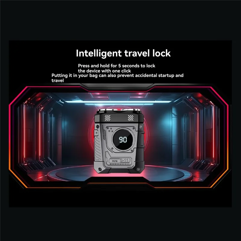 

A74G-бытовой автомобиль, мини-электрическая умная бритва, цифровой дисплей, двойное лезвие, мощный триммер для бороды, 36 дБ, шумовой инструмент