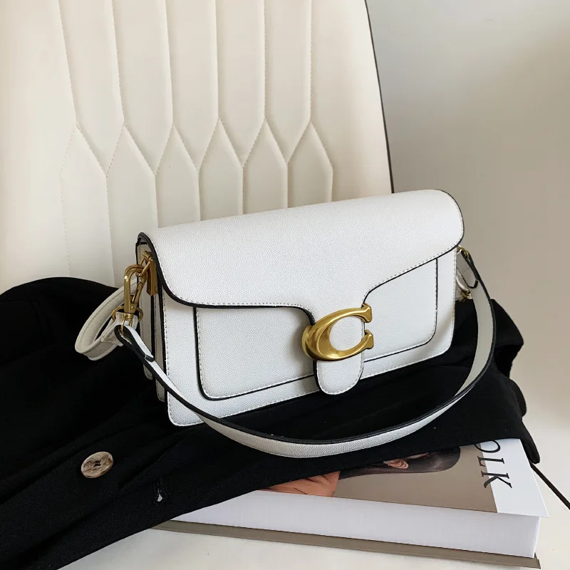 Caviar Grain kleine vierkante crossbodytas, minimalistische mode draagbare dames schoudertas voor dagelijks gebruik
