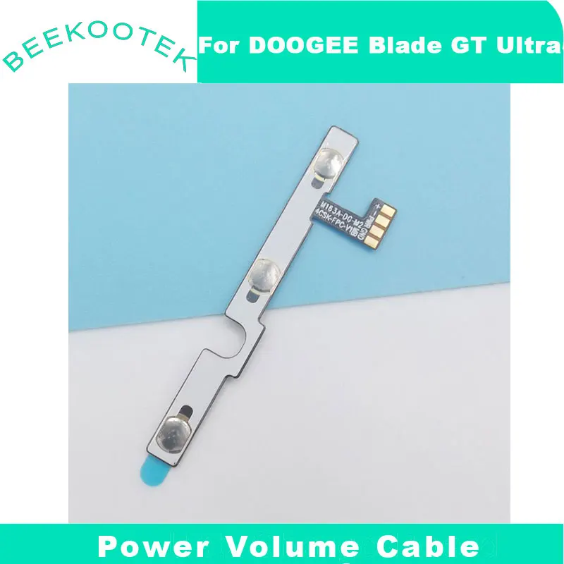 New Original Doogee Blade GT Blade GT Ultra Power on/off Volume FPC Custom Key up/down button Cable flex FPC For Doogee Blade GT