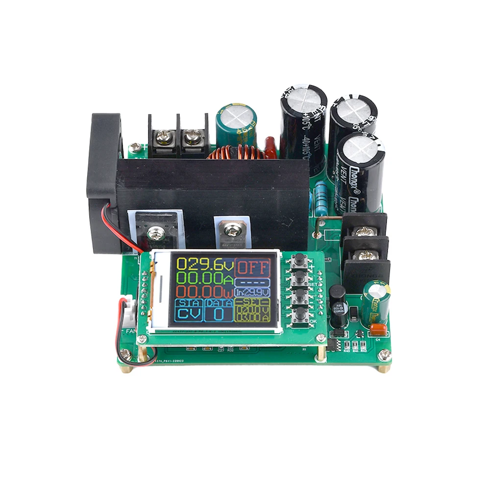 900W LCD Digital Control Boost Converter 9-60 to 10-120V Constant Current Constant Voltage Converter Step Up Power Supply Module