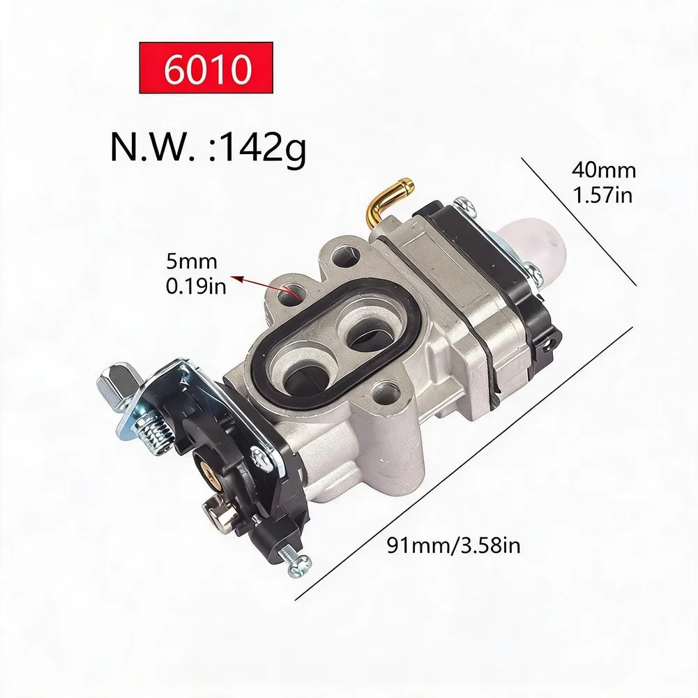 Grass Trimmer Parts 7510 Carburetor For Garden Maintenance AS Shown Brush Trimmer Robust Materials Precision Engineered