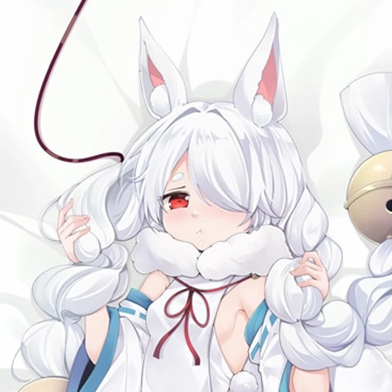 

Dakimakura Anime Pillow Case Shirayuki Pillow Cover Halloween Christmas Decoration