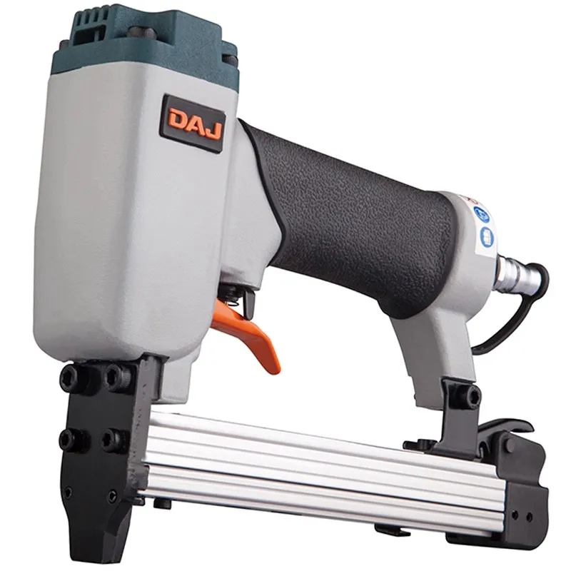 DAJ النجارة مسدس مسامير هوائي خاص 1013J ساحة مسدس مسامير U على شكل مسدس مسامير مسمار مطلق النار الديكور مسدس مسامير هوائي
