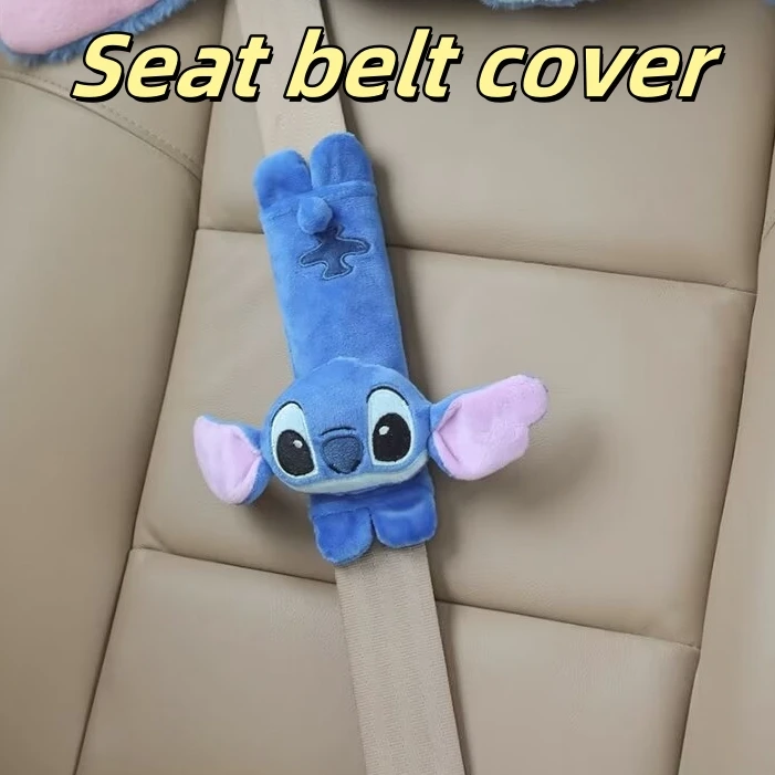 Almohada de coche, almohada de cuello automotriz, almohada de cabeza Cervical Universal creativa para todas las estaciones para cinturón de hombro de coche, arnés de seguridad Protec