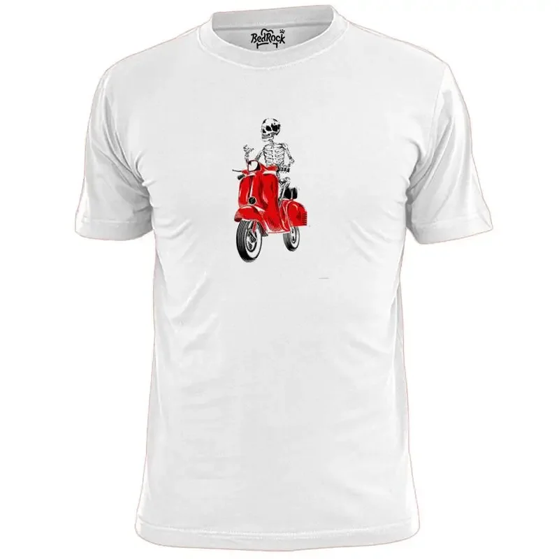 Мужская футболка Skeleton Red Sooter Jam Weller Who Quadrophenia Carnaby