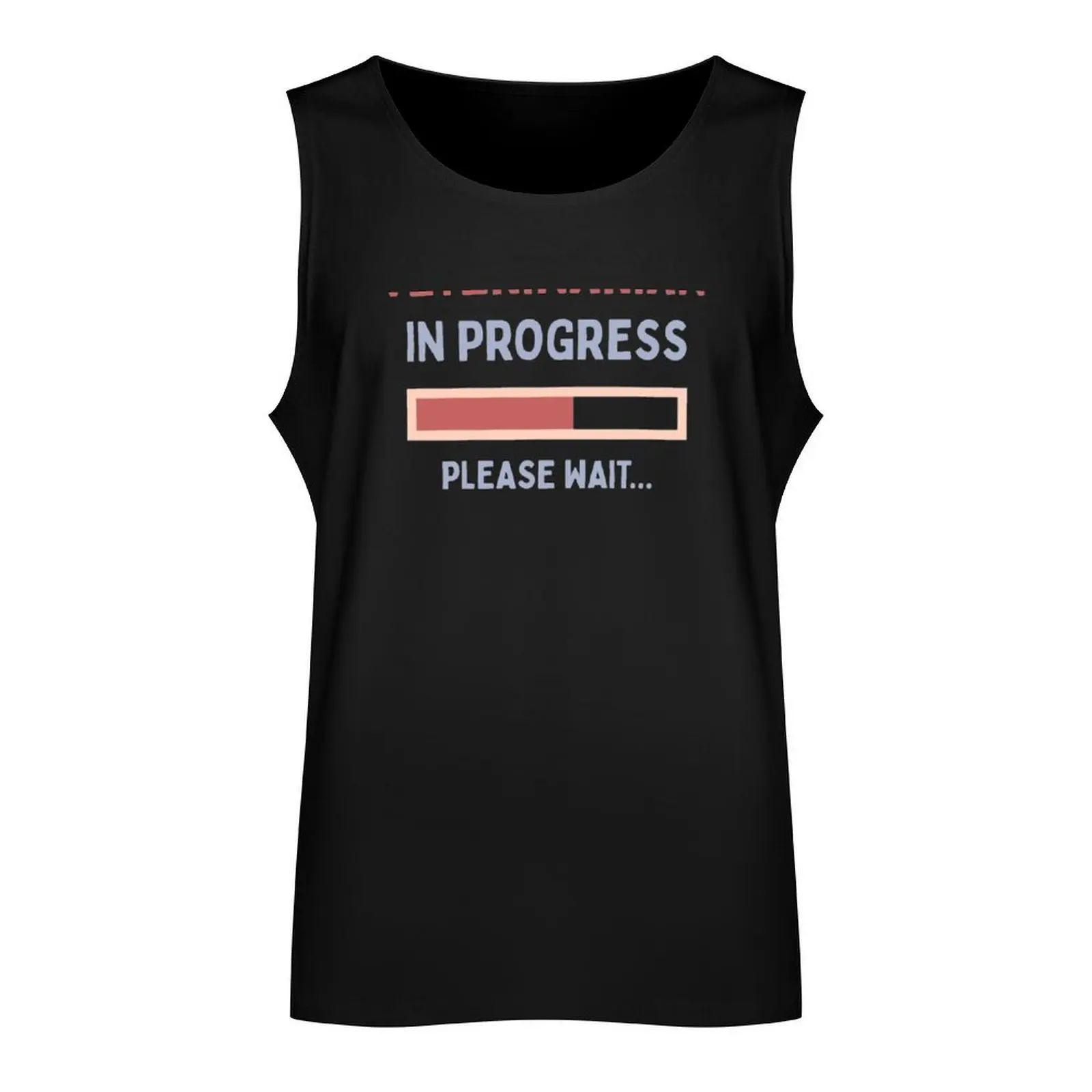 Veterinarian In Progress Please Wait - Funny Future Vet, Vet Student Tank Top gym accessories men singlet for men