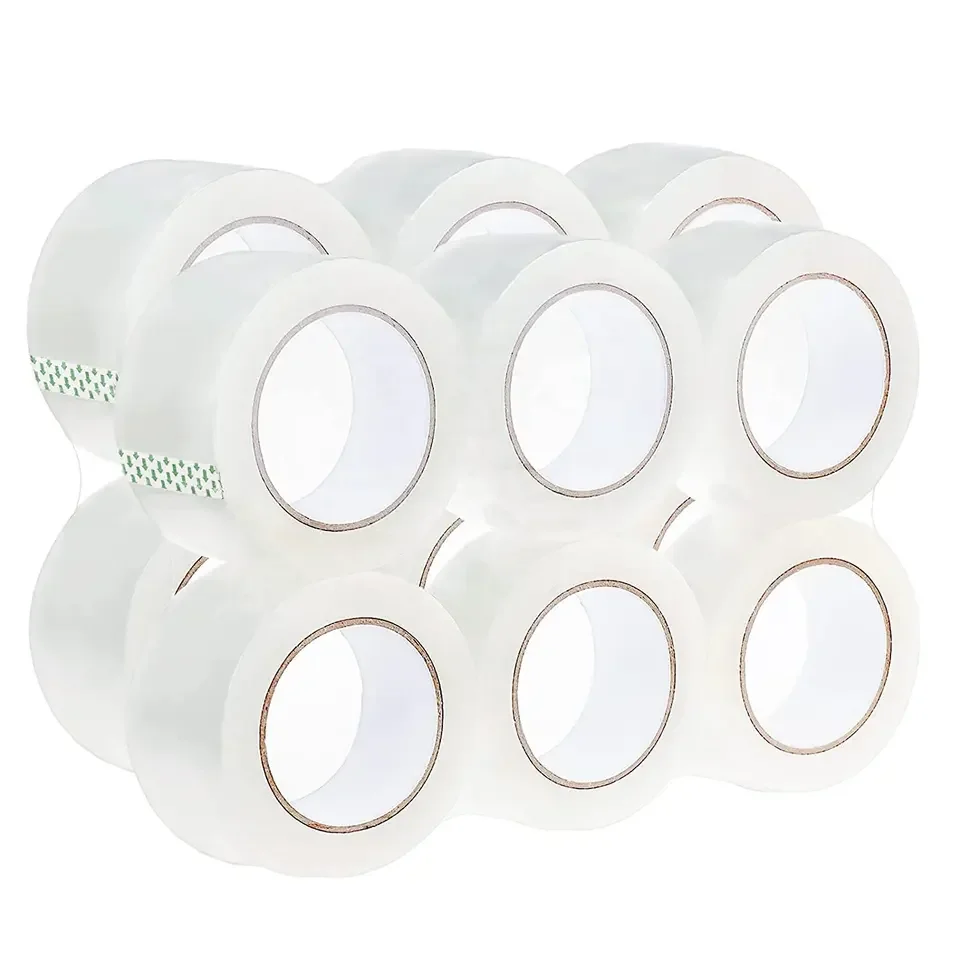 

wholesale Small Office Transparent Tapes School Kids Students Adhesive Tape Packaging Supplies Home Manual Packing Tape 72rolls