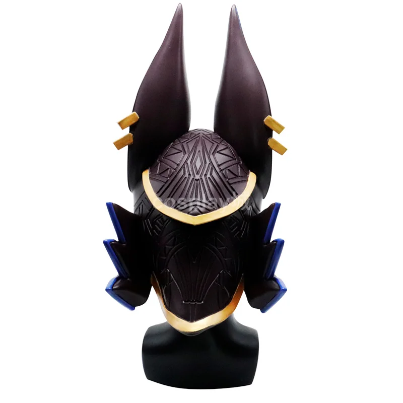 Genshin Mask Cos Helmet Hat Head Set Accessories The Kane With Dog Ears Cosplay Props Anubis Character Headgear Cos Halloween