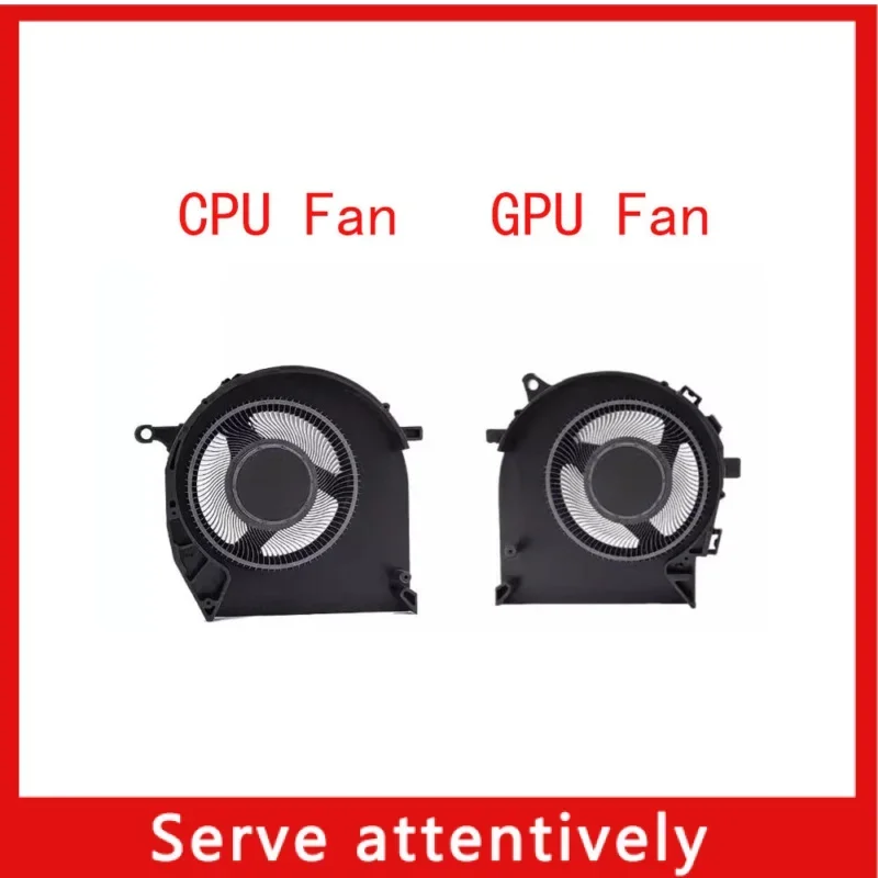 For Lenovo Legion Y7000P IRX9 2024 Laptop Graphics card Fan CPU Cooling Fan