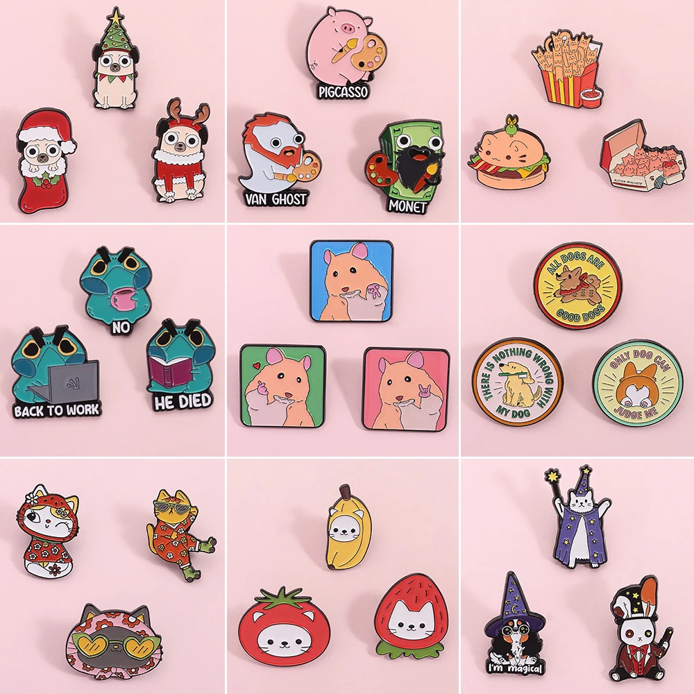 Animals Club Enamel…