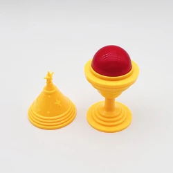 1 Set High Quality Ball And Vase Magic Tricks Close Up Magic Easy To Do Magic Toy Magician Gimmick Illusions