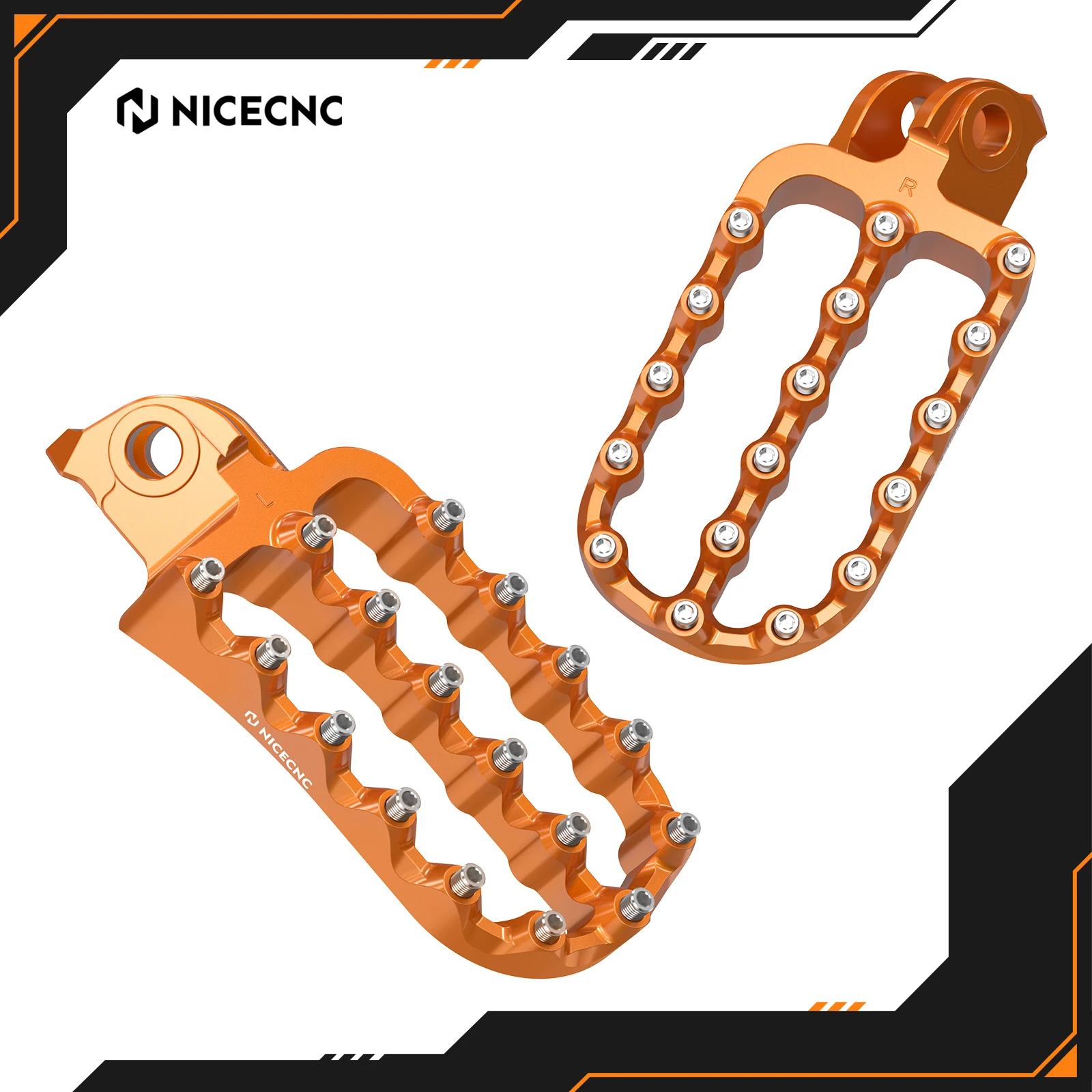 

Подножки NICECNC для KTM 690 Enduro/R 790 890 Adventure/R 1290 Super Adventure/R/S 990 Adventure/LC8/R 990 Supermoto T