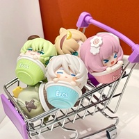 Honkai Impact 3 Mini Figure Elysia Mobius Pardofelis Kevin Kaslana Kalpas Yae Sakura Villv Anime Figure Model Decoration Toys