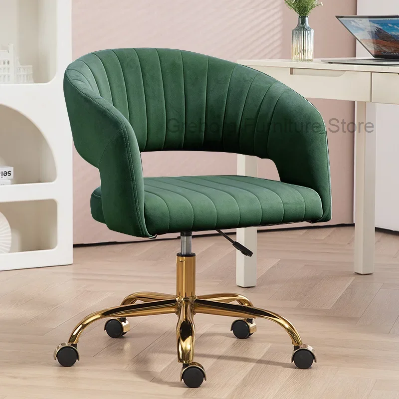 

Nordic Luxury Office Chairs Modern Ergonomic Desk Gaming Computer High Back Office Chairs & Sofas Arm Furniture Cadeira FYOC