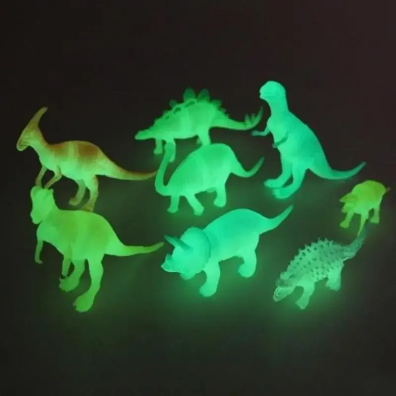 1pcs Random Night Light Noctilucent Dinosaur Figure Gift Toy for Children Kids Toys & Hobbies